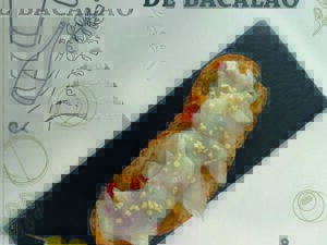 Tosta de Bacalao Ahumado