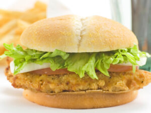 Hamburguesa de Pollo Crujiente