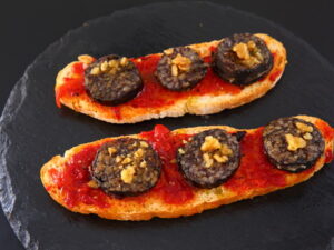 Tosta de Morcilla